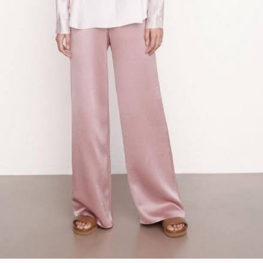 Joie Olive Green Satin Pants